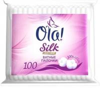 Палочки OLA Ватные Silk Sense 100шт м/у