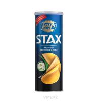 Чипсы LAYS Stax Нежный Сметана и лук 140г