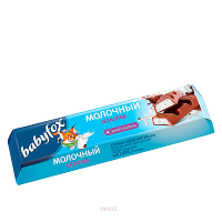 Шоколад BABYFOX Молочный с молочной начинкой 45г