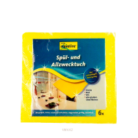 Салфетки ALLZWECKTUCHER Aqualine Универсальные с термоперфорацией 38*38 6шт