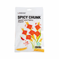 Мясо LAKEXIXI Соевое Острый кусочек Sweet And Spicy Сладкий и пряный 92г Мясо LAKEXIXI Соевое Острый кусочек Sweet And Spicy Сладкий и пряный 92г