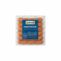 Сосиски РУБИКОМ Андреевские 500г в/у