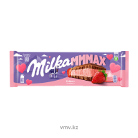 Шоколад MILKA Молочный С клубничной начинкой 300г