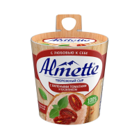 Сыр ALMETTE Творожный С вялеными томатами 150г п/у