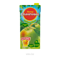 Нектар СОЛНЕЧНЫЙ Зеленое яблоко 0,95л