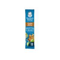 Батончик GERBER Фруктово злаковый Яблоко и виноград 25г м/у