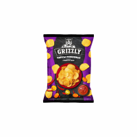 Чипсы GRIZZLY Рифленые Со вкусом Сладкий чили 100г