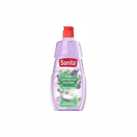 Средство SANITA Для мытья посуды от засохшей пищи и жира Лаванда и Розмарин 450мл п/у