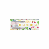 Зефир DONI ZEFIRONI Мини Со вкусами малины черной смородины и с ароматом ванили Ассорти 150г