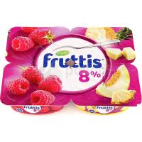 Йогурт CAMPINA Fruttis Малина ананас и дыня 115г п/у Йогурт CAMPINA Fruttis Малина ананас и дыня 115г п/у