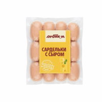 Сардельки РУБИКОМ С сыром в/у кг