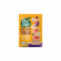 Каша ОЛЛАЙТ Овсяная молочная С изюмом и инжиром 40г