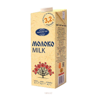 Молоко МОЛОЧНЫЙ МИР Питьевое стерилизованное 3,2% 1л