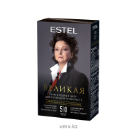 Краска ESTEL Великая Для седых волос 5/0 Светлый шатен Краска ESTEL Великая Для седых волос 5/0 Светлый шатен