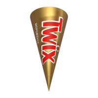 Мороженое TWIX Рожок 68г