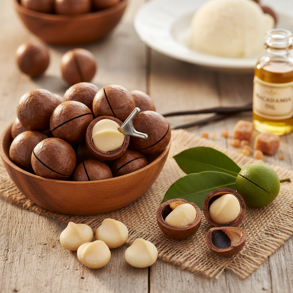 Макадамия — король орехов с ароматом ванили и ноткой роскоши Макадамия — король орехов с ароматом ванили и ноткой роскоши