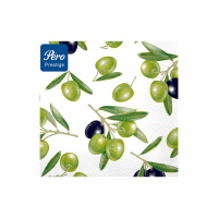 Салфетки PERO Prestige Сервировочные Оливы 33*33см 20шт