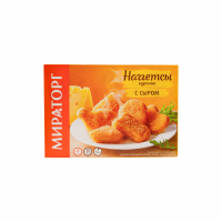 Наггетсы МИРАТОРГ Куриные с сыром 250г кор