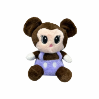 Мышка TED KZ В комбинезоне 30см