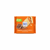 Шоколад RITTER SPORT Молочный Вафля и какао мусс 100г