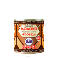 Молоко РОГАЧЕВЪ Сгущенное вареное Егорка 8,5% 360г ж/б