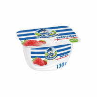 Творожок ПРОСТОКВАШИНО Клубника и земляника 3,6% 130г
