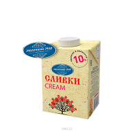 Сливки МОЛОЧНЫЙ МИР Питьевые стерилизованные 10% 0,5кг