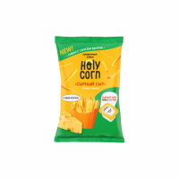 Снек HOLY CORN Кукурузный Сырный с сыром 30г