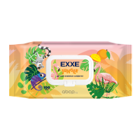 Салфетки EXXE Влажные Детские Джунгли 100шт м/у