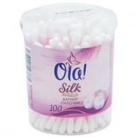 Палочки OLA Ватные Silk Sense 100% Cotton 100шт п/у