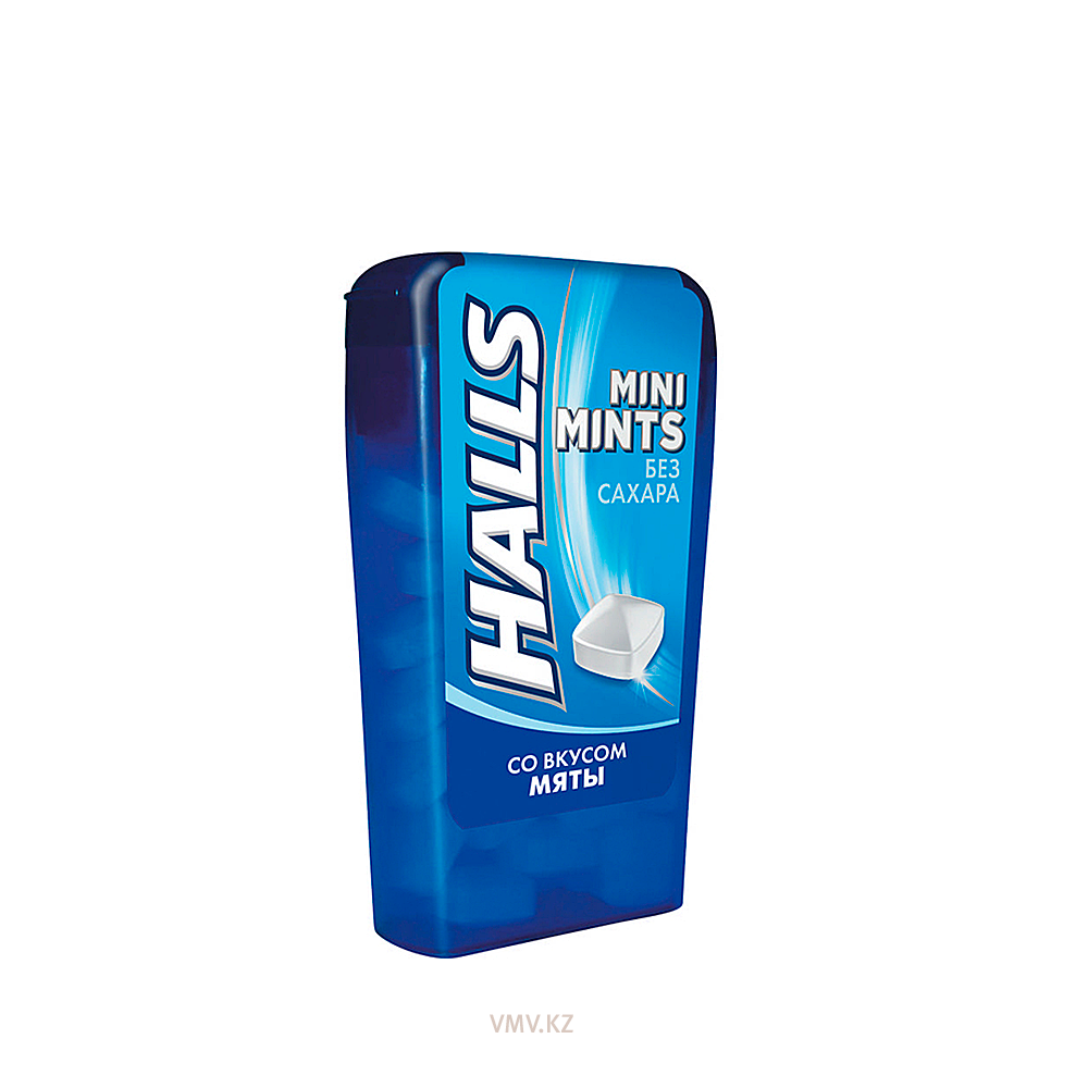 Леденцы HALLS Без сахара Mini Mints Extra Strong 12,5г - Заказать | Цена  315 тг. | Доставка