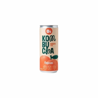Напиток OS KOMBUCHA Персик 250мл ж/б
