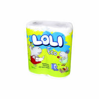 Полотенца LOLI Eco бумажные 2шт м/у