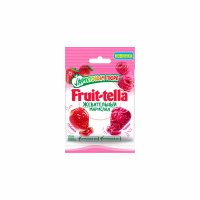 Мармелад FRUIT TELLA Жевательный С фруктовым пюре Клубника и малина 36г м/у