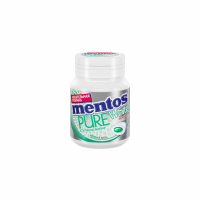 Жевательная резинка MENTOS Pure White Нежная мята 54г п/у