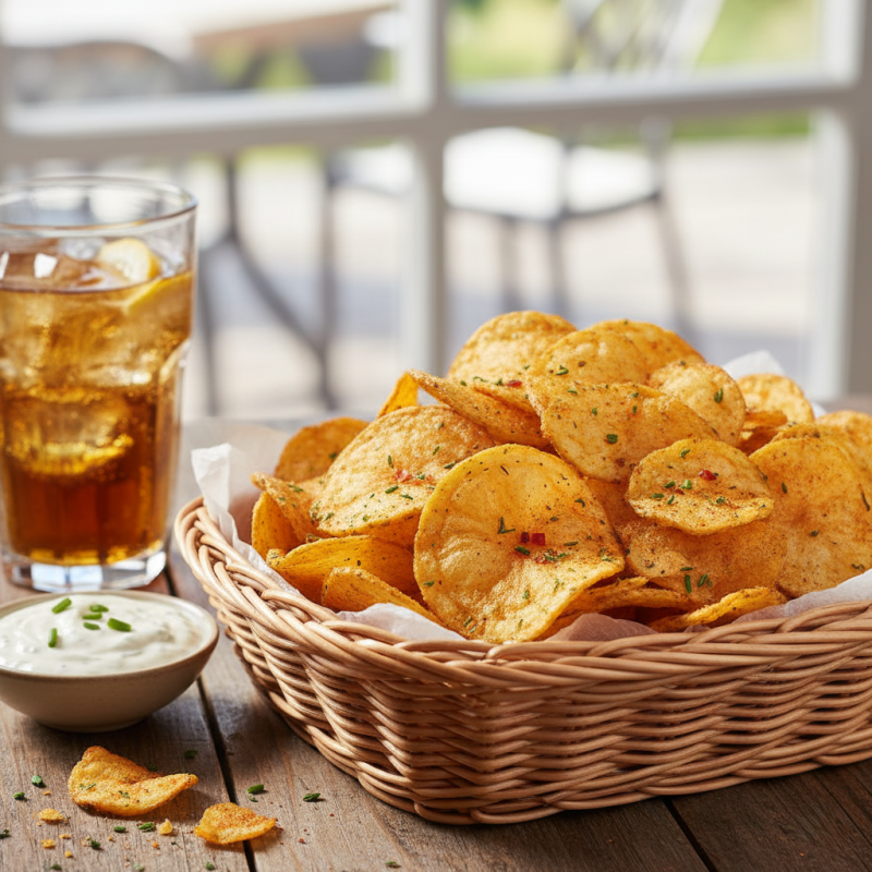 История происхождения картофельных чипсов