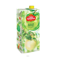 Сок САДЫ ПРИДОНЬЯ Яблочный из зеленых яблок 2л