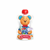 Пюре BAMBOLINA Яблоко и голубика 100г