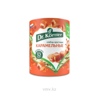 Хлебцы DR KORNER Кукурузно рисовые Карамельные 100г м/у