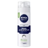 Пена NIVEA Для бритья Для чувствительной кожи 200мл ж/б