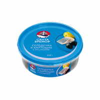 Сельдь САНТА БРЕМОР Селедочка к картошке С маслинами 500г