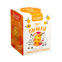 Печенье ОЧУМЕЛЫЙ КОНДИТЕР ГлуПышки Сдобное с абрикосовой начинкой 200г