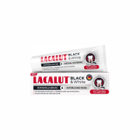 Зубная паста LACALUT Black White 75мл