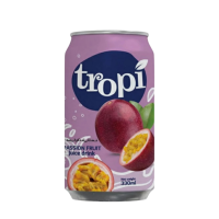 Напиток TROPI Безалкогольный негазированный сокосодержащий С добавлением сока Маракуйи 330мл ж/б