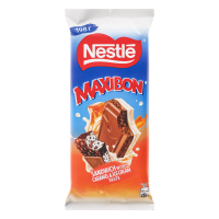 Шоколад NESTLE Maxibon Карамель и мороженое 198г
