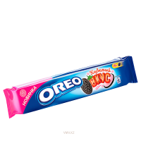 Печенье OREO С какао и начинкой со вкусом клубники 95г м/у