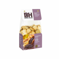 Хлебцы BAKER HOUSE Итальянские С черным кунжутом 250г кор
