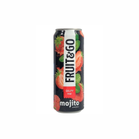 Напиток FRUIT GO Мохито Клубника 0,45л