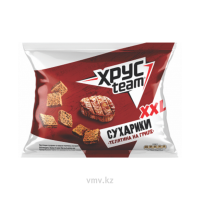 Сухарики ХРУСTEAM Телятина на гриле 100г м/у Сухарики ХРУСTEAM Телятина на гриле 100г м/у