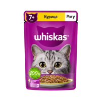 Корм WHISKAS Рагу ассорти Из домашней птицы 85г